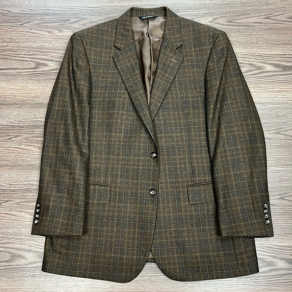 Jos. A. Bank Brown Plaid Blazer